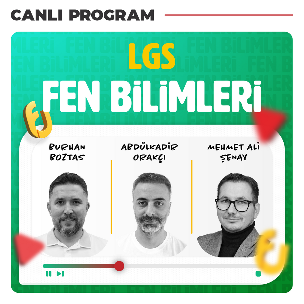LGS Fen Bilimleri 2026 | Canlı Program
